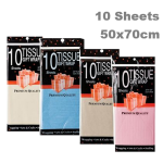Tissue Paper - pack of 10's - Natural / Pastel